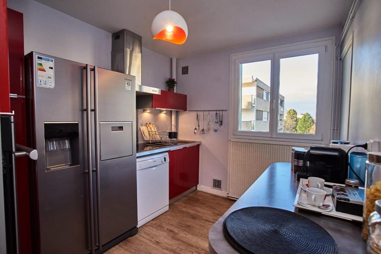 Chambres A Louer Dans Appartement Balcon - Wifi - Parking Gratuit Nevers Ngoại thất bức ảnh